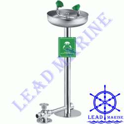 China foot treadle stainless steel emergency eye wash.-WJH0359B、WJH0458B、WJH0458C