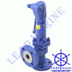 CBM1038 Marine Safety Valve,China safety valves.-Angle Type Ship Safety Valves,Flanged Connection