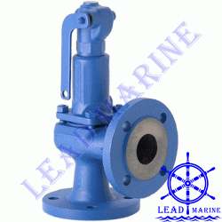 CB304  Marine Relief Valve,China relief valves.-Angle Type Ship Relief Valves,Flanged Connection