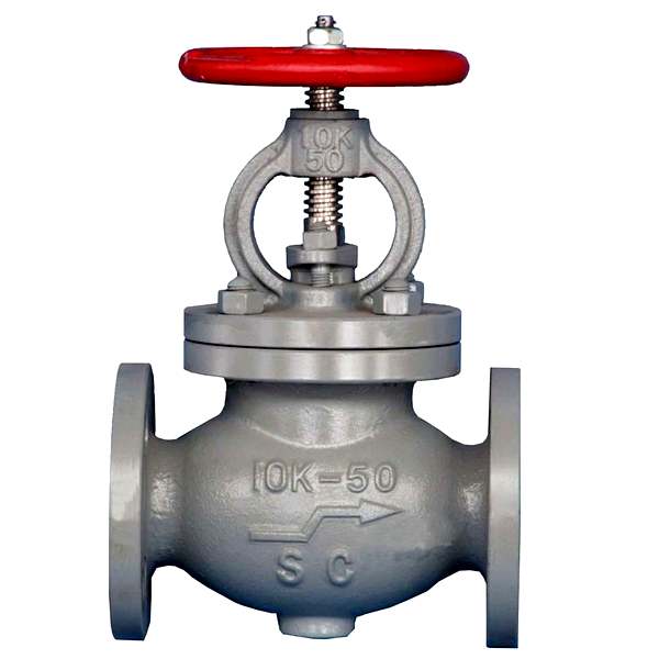 Marine Valve Flange F7471 JIS 10K Cast Steel SDNR Valve