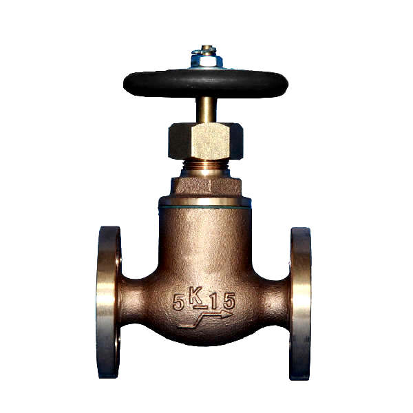 Marine Valve Flange F7301 JIS 5K Bronze Globe Valve