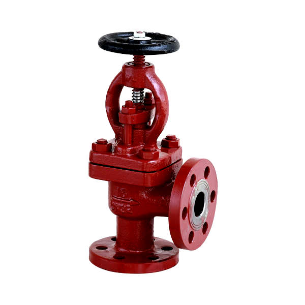 Marine Cast Iron Flanged SDNR Valve GB/T591-2008 B/BS Angle Type