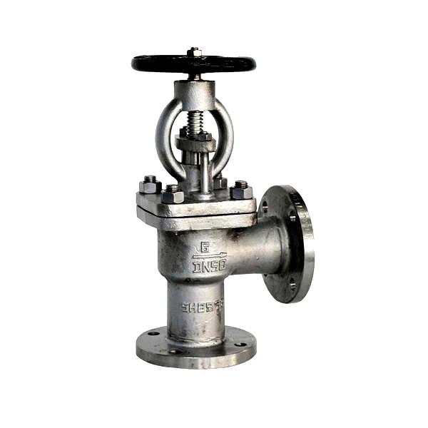 Marine Stainless Steel Flanged SDNR Valve CB/T3943-02 B/BS Angle Type