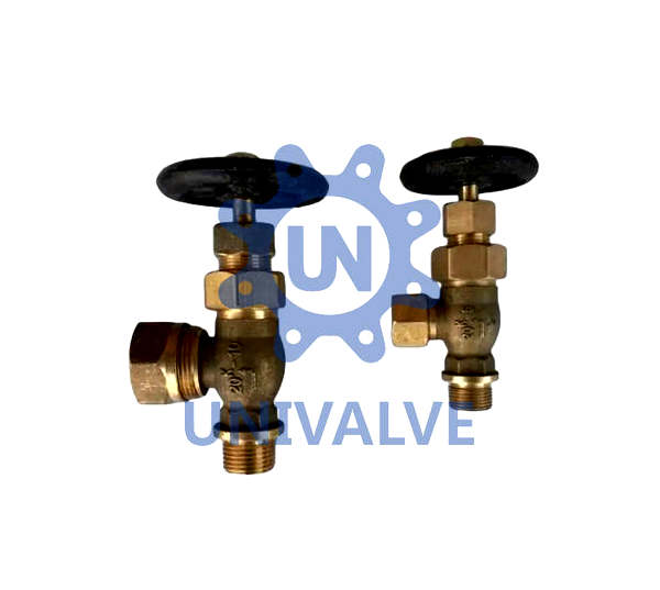 Marine Valve F7389 JIS 20K Bronze Angle Valve