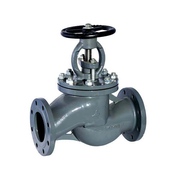 Marine Cast Steel Flanged Globe Valve GB/T584-2008 A/AS Straight Type