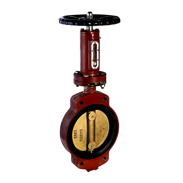 Marine Center-Pivoted Screw Manual Butterfly Valve GB/T3036-94 B Type