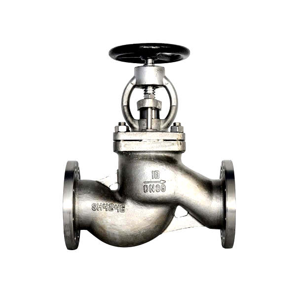 Marine Stainless Steel Flanged Stop Valve CB/T3942-02 A/AS Straight Type