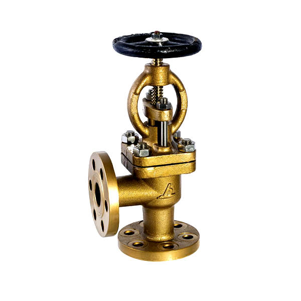 Marine Flanged Bronze SDNR Valve GB/T588-2008 B/BS Anlge Type