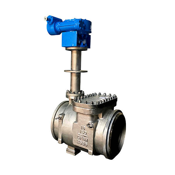 Marine Cryogenic Butterfly Valve With View Port Buttwelded Type LNG SYSTEM