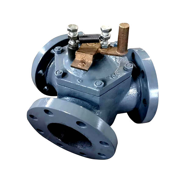 Marine Valve JIS 5K Soil Line Branch Cast iron 3-Way Switching Valve