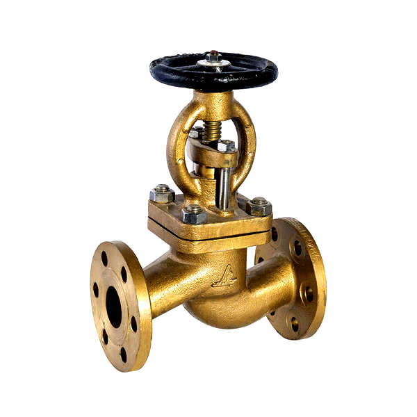 Marine Flanged Bronze SDNR Valve GB/T588-2008 A/AS Straight Type