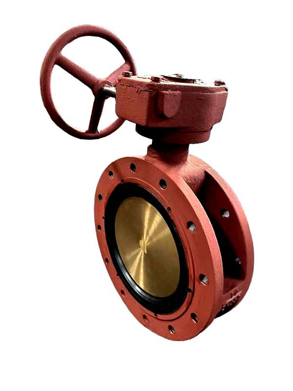 Marine Bi -eccentric Flange Type Manual Operated Butterfly Valve with Extended Operating Rod(Type 2FB) Dalian Standard