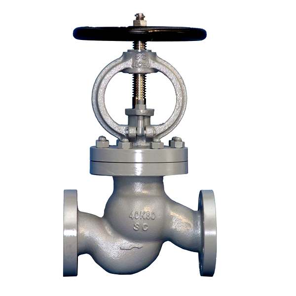 Marine Valve Flange F7317 JIS 40K Cast Steel Globe Valve