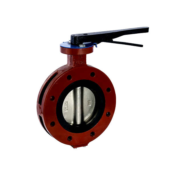 Marine Center-Pivoted Handle Manual Flange Butterfly Valve GB/T3036-94 FA Type