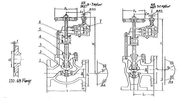 Marine QUICK-CLOSING VALVE FOR PNEUMATIC OPERATION HDMV15-00