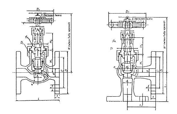 Marine PN1.6 Mpa FLANGE BRONZE STOP VALVE HDMV13-00