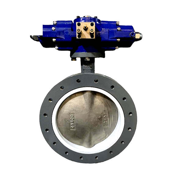 Marine Hydraulic Operated Flange Butterfly Valve SCR Syetem