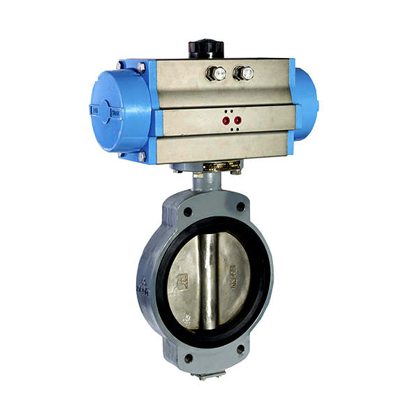 Marine Center-Pivoted Pneumatic Actuator Butterfly Valve GB/T3036-94 Q Type