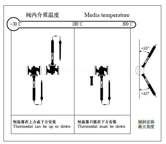 2-Way Self Acting Temperature Regulating Valve